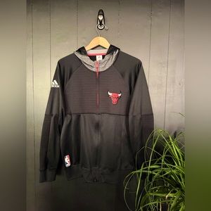NBA Chicago Bulls Adidas zip up hoodie